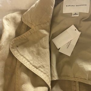 Banana Republic trench coat.